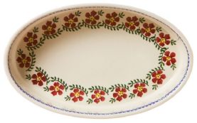 Nicholas Mosse Old Rose Medium Oval Dish